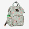 Sunveno Diaper Bag with USB - Green Dream Sky